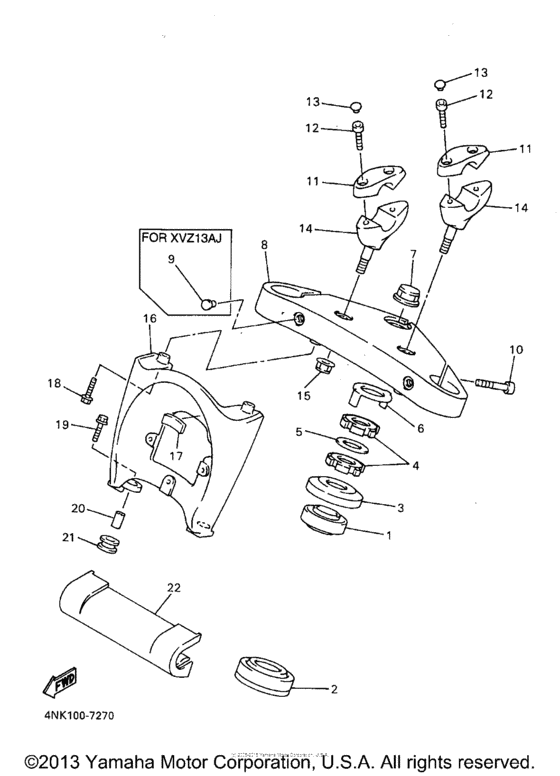 XVZ13AJC Управление