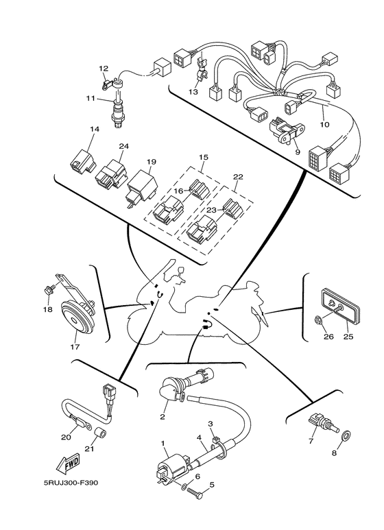 YP400A Электрика 2