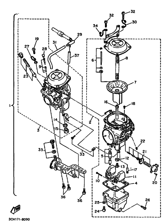 Carburetor assy