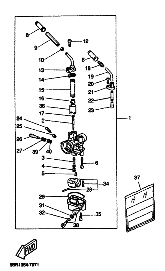 Carburetor assy