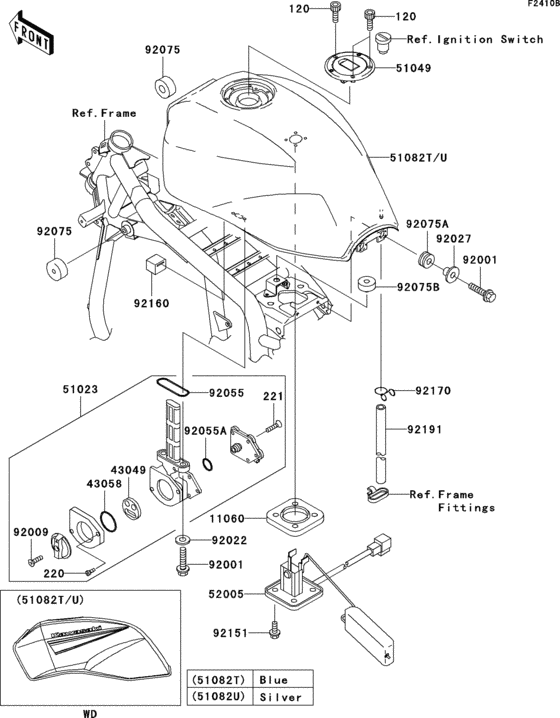 Fuel tank(1/2)(b3p)