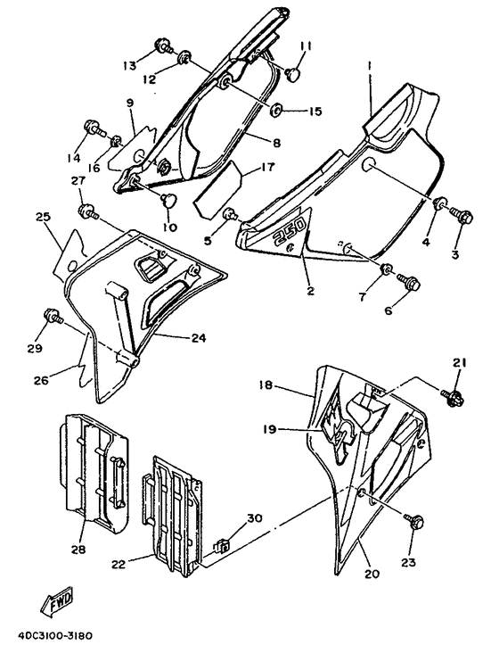 Side cover / oil tank