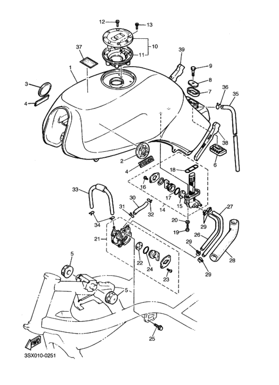 Fuel tank assy