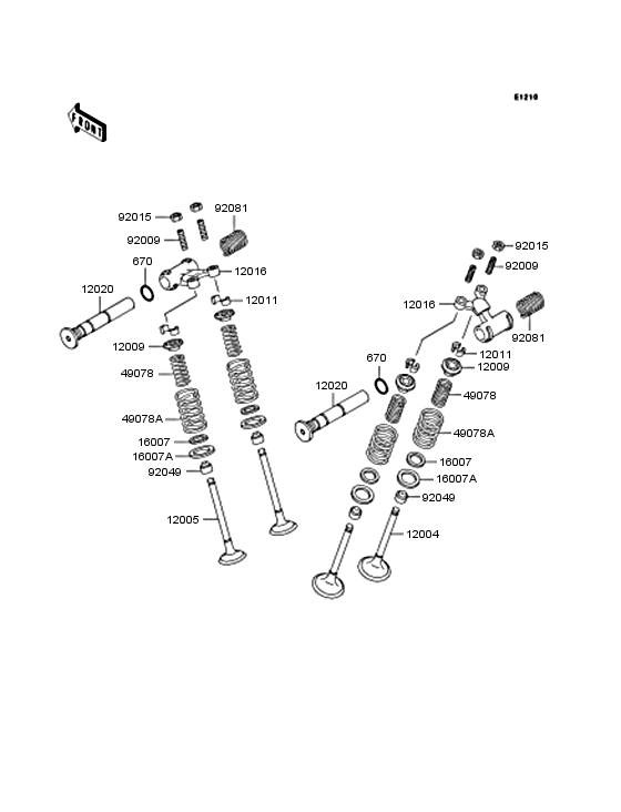Rocker arms/valves