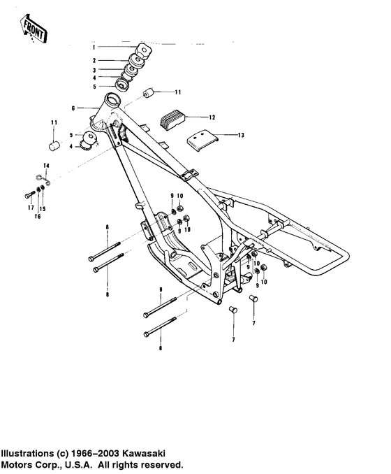 Frame/frame fittings