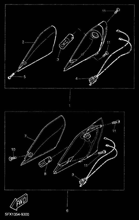 CW50RS Проблесковый световой сигнал
