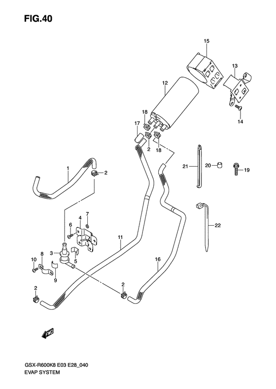 Evap system