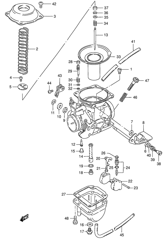 Carburetor assy