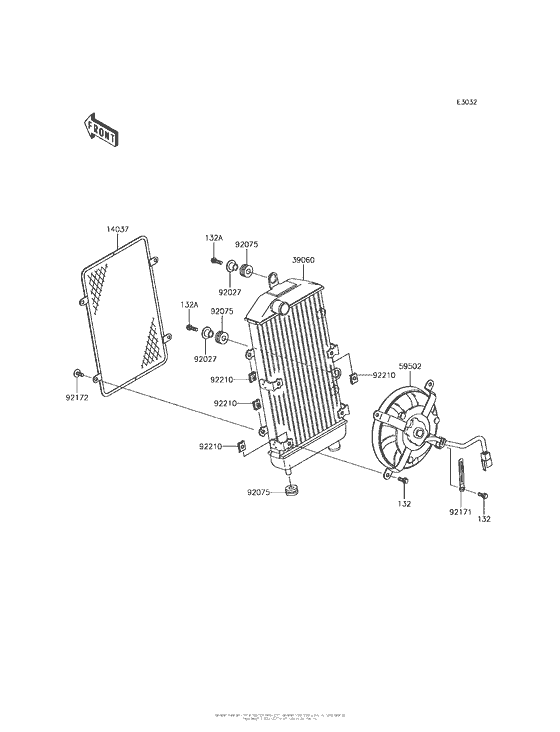 VN900 Радиатор