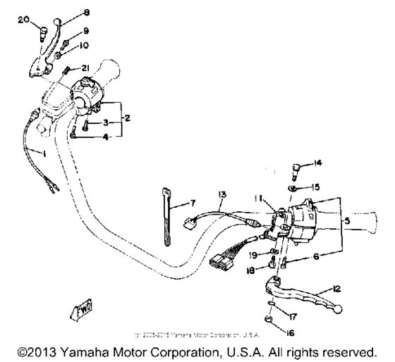 Handle switch-lever