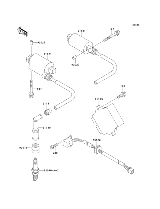  Система зажигания