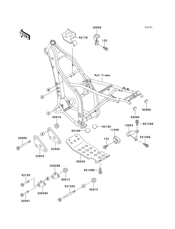  Рама ,крепежные детали