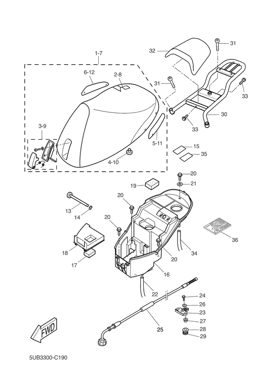 Seat & carrier