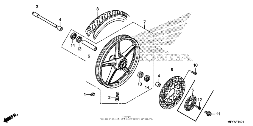 Front wheel (2)