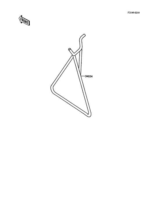 KX125 Подножка