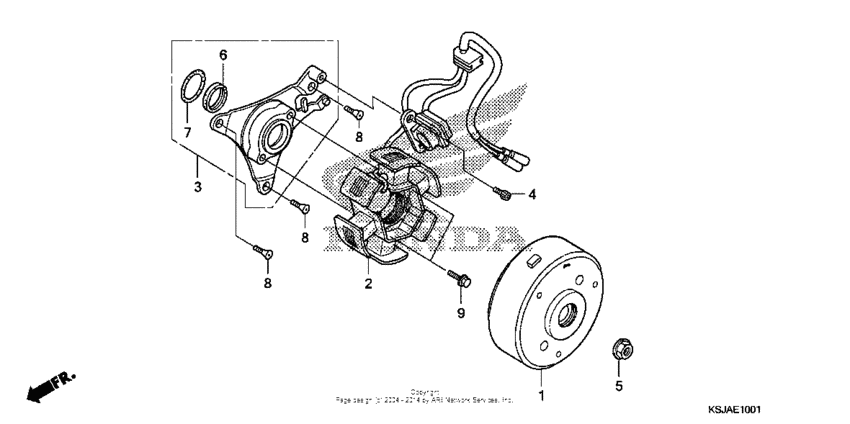 Alternator (crf100f)