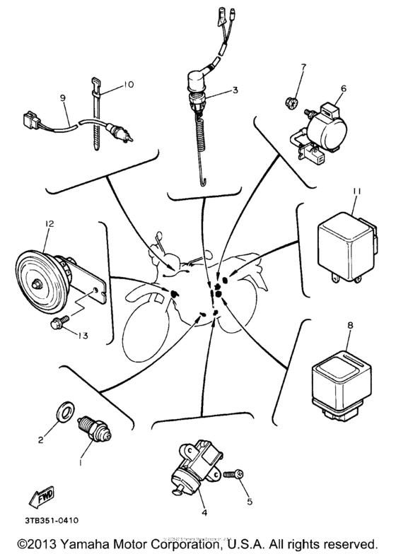 XT600EE Электрика