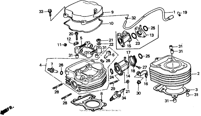 CH80 Цилиндры