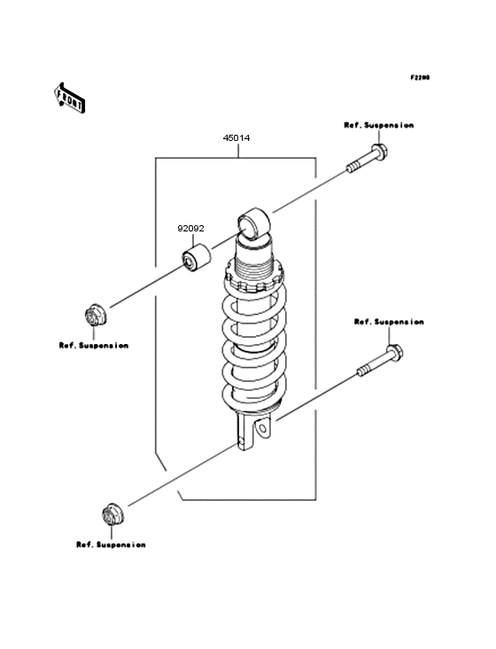 ZR750 Амортизатор