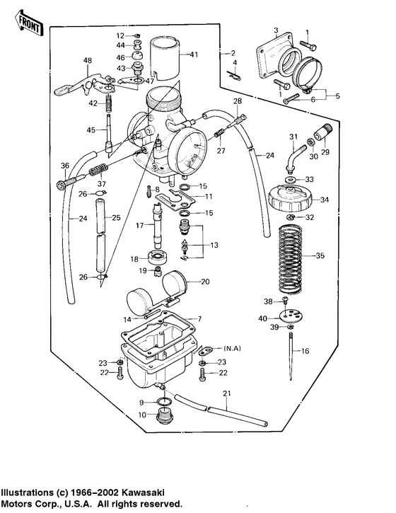 Carburetor assy