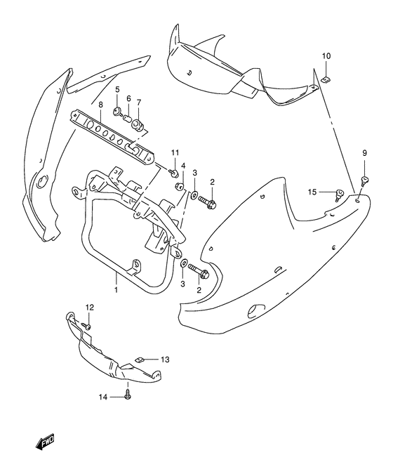Cowling installation parts