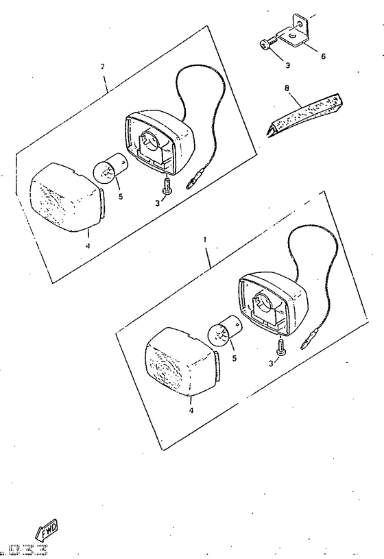 CW50 Поворотники