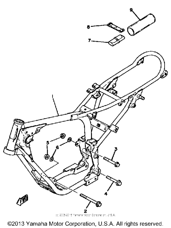 MX100H Frame - tool