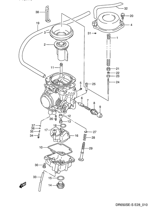 Carburetor assy