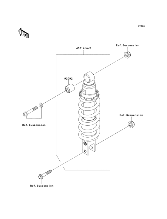 ZR750 Амортизатор