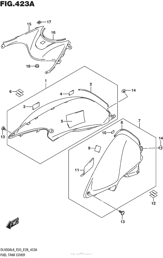 Fuel Tank Cover