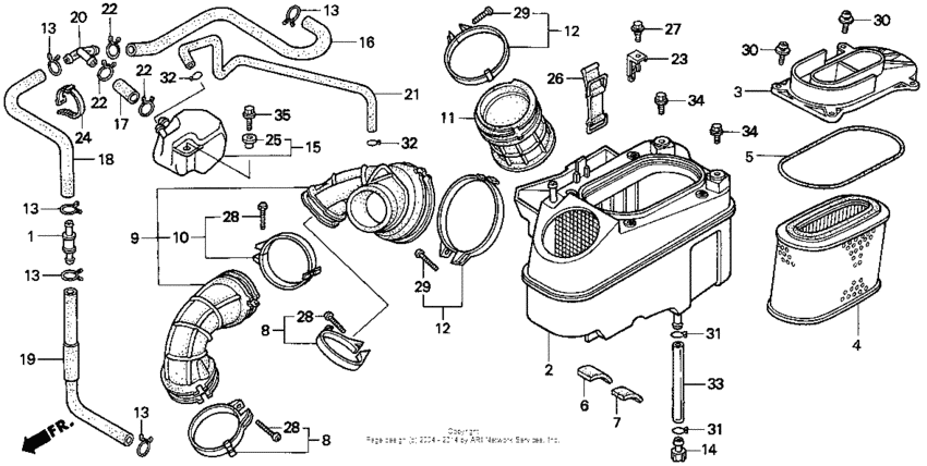 VT1100C2 Vt1100c2air cleaner