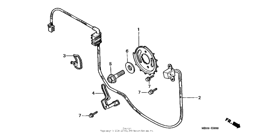 VT1100C3 Зажигание генератора импульсов