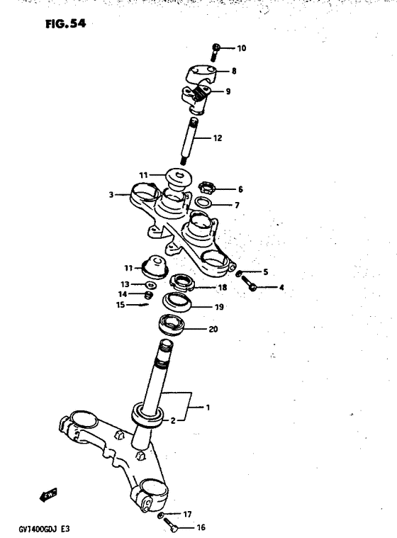 GV1400 Траверса нижняя