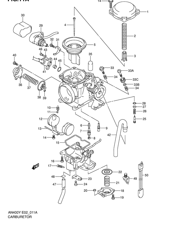 Carburetor assy