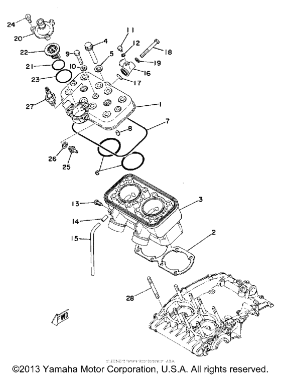 Cylinder head - cylinder