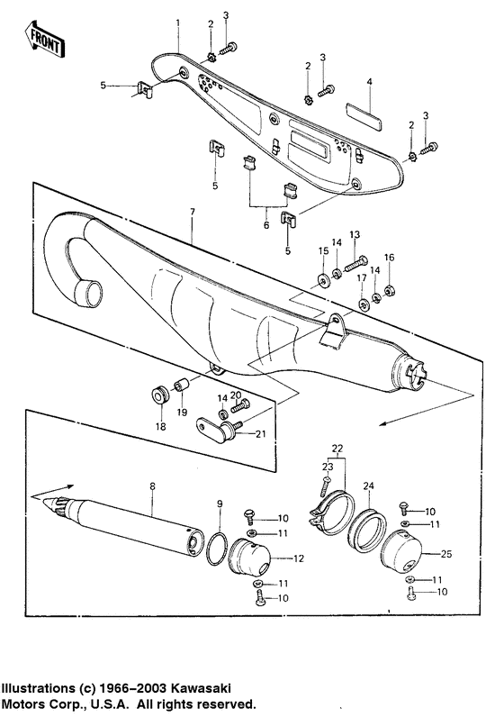 Muffler comp