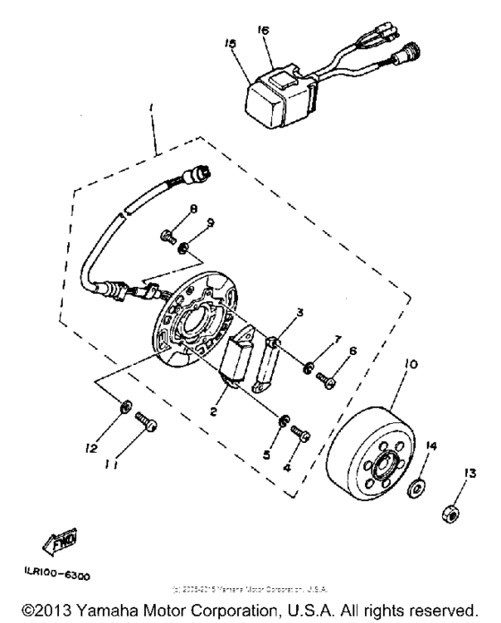 YZ80B Генератор