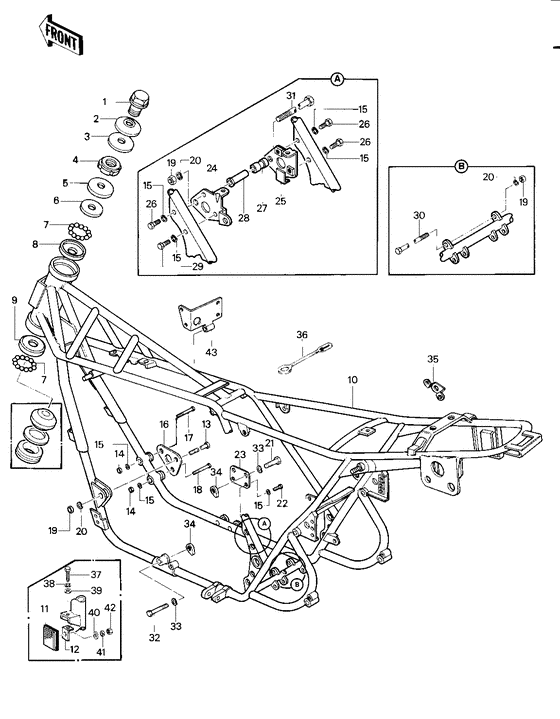 Frame/frame fittings