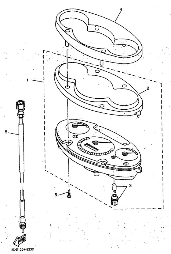 YP125R Приборы