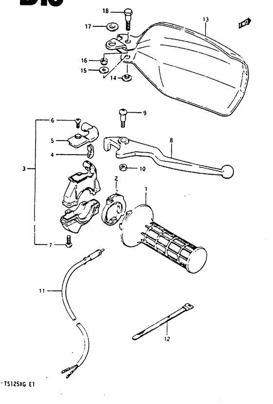Right handle switch