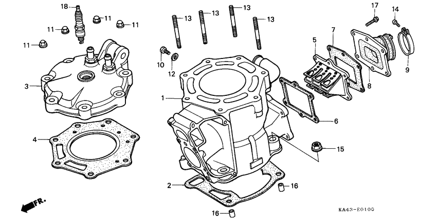Cylinder/cylinder head