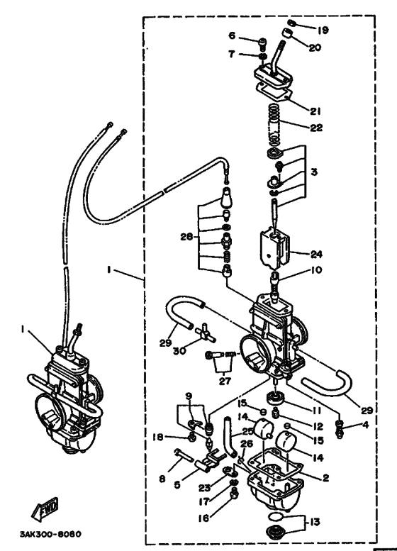 Carburetor assy