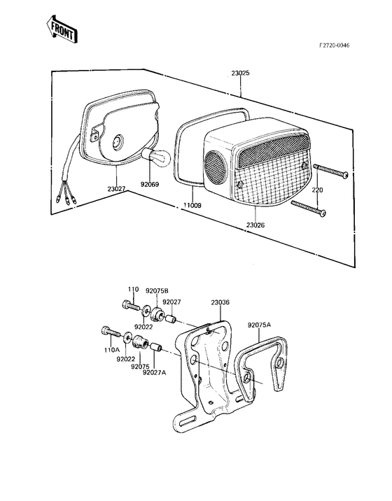 Taillight unit ass`y