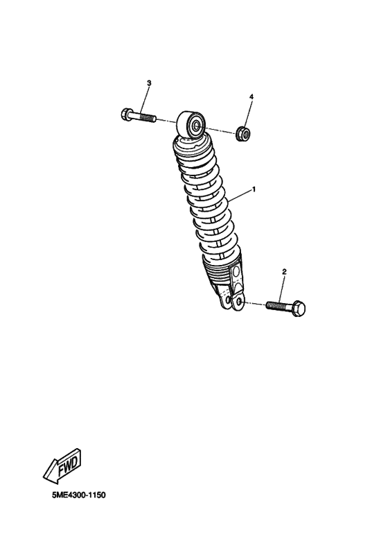 YQ100 Задняя подвеска