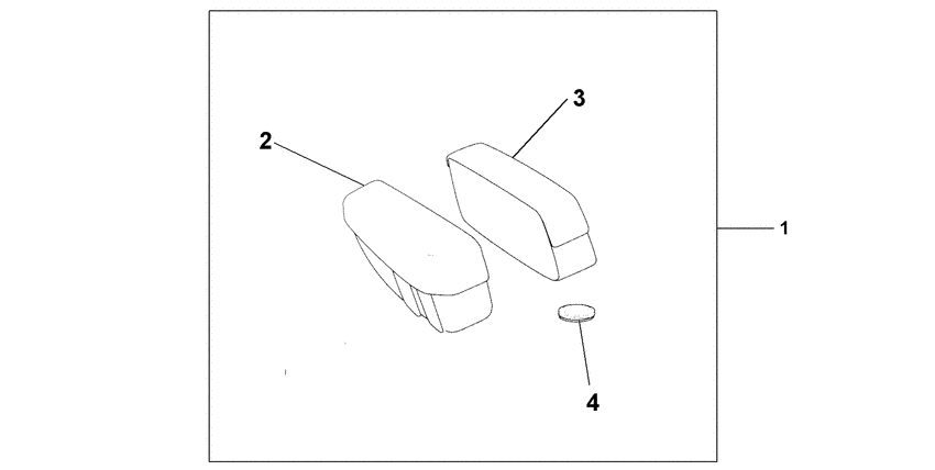 VT1100C2 Leather saddle bag