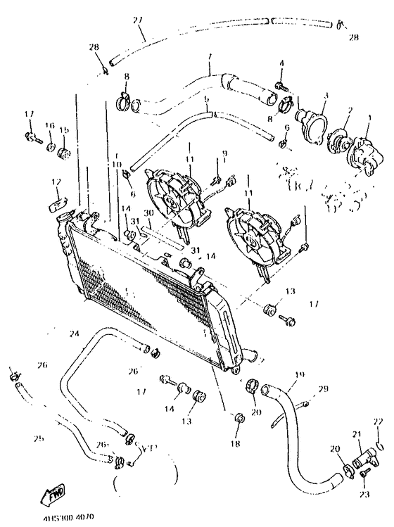 Radiator. hose