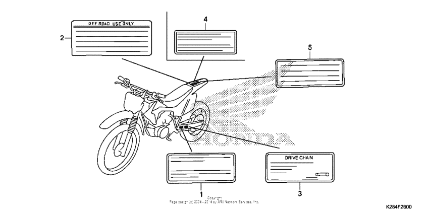  Лейбл предостережения