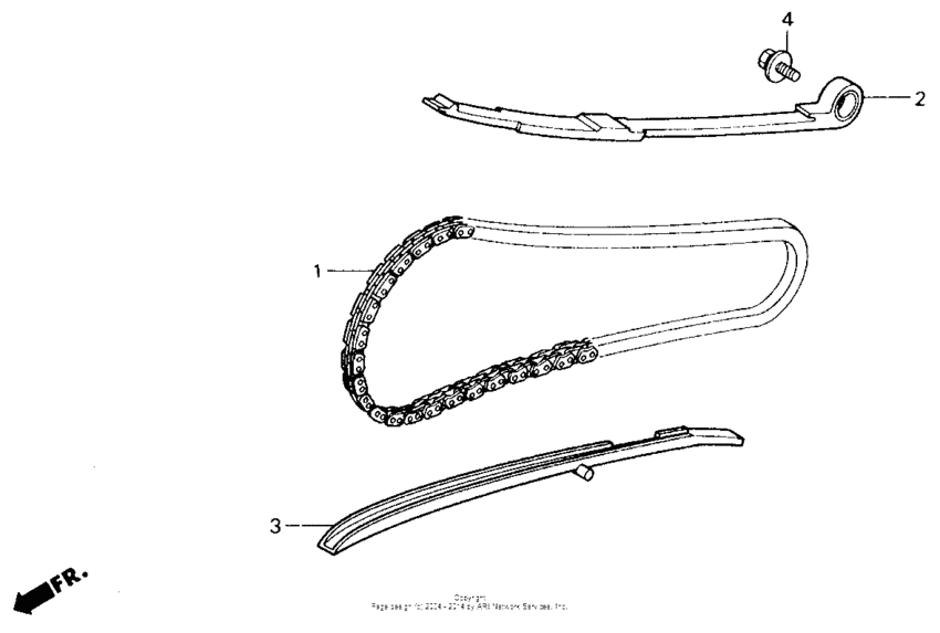 CH250 Цепь ГРМ