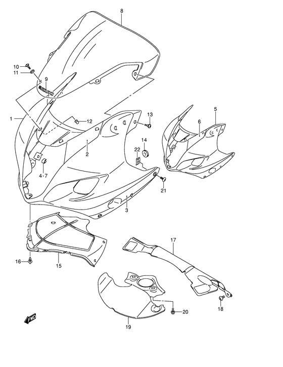Cowling body