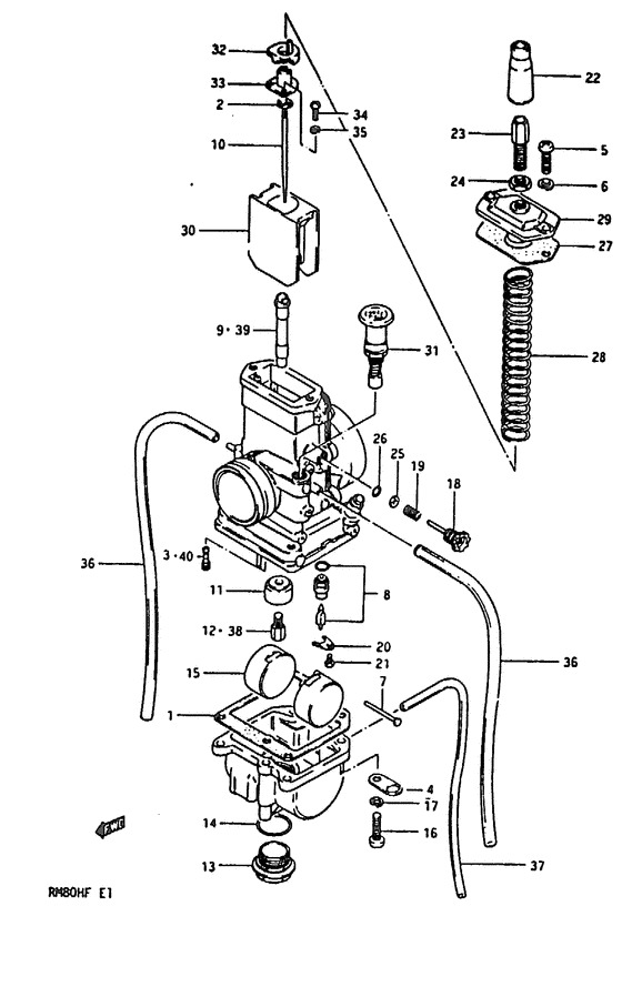 Carburetor assy